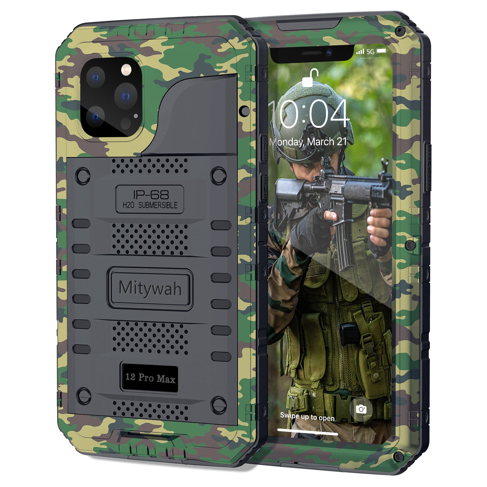 Waterproof Full Body Protective Cover Military Grade Case for iPhone 1 – Mitywah Waterproof Full Body Protective Cover Military Grade Case for iPhone 1 – Mitywah