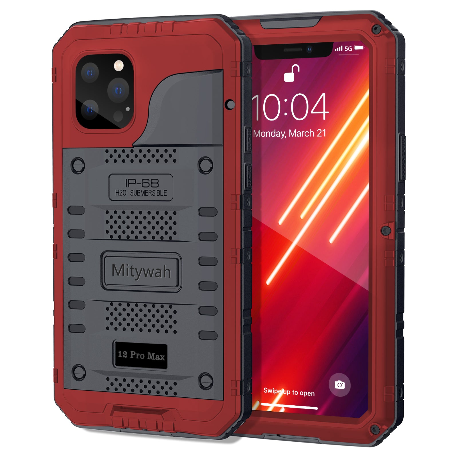 Waterproof Full Body Protective Cover Military Grade Case for iPhone 1 – Mitywah Waterproof Full Body Protective Cover Military Grade Case for iPhone 1 – Mitywah