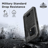 iPhone 14 Pro Case Heavy Duty Durable Metal Full Body Protective - Mitywah
