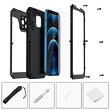 Waterproof Full Body Protective Cover Military Grade Case for iPhone 12 Pro Max 6.7’’- Mitywah,