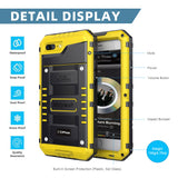 iPhone 7P/8P waterproof case details display