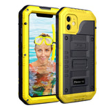 iPhone 11 heavy duty case-Yellow