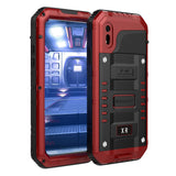iPhone XR waterproof case-Red