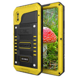 iPhone xs max waterproof case-Yellow